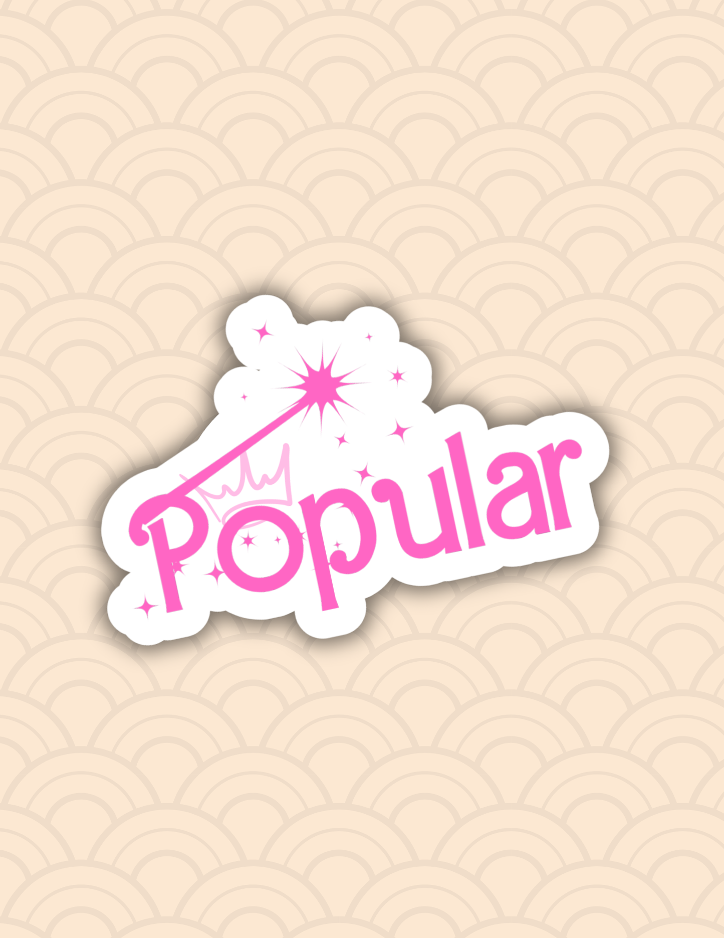 Popular Sticker (Wicked Inspired)
